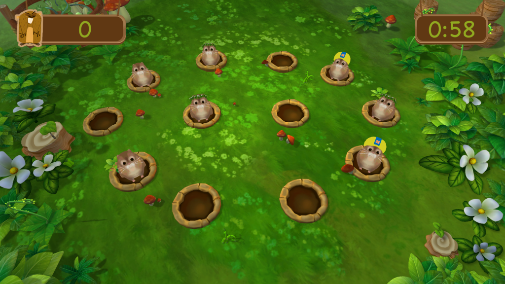 雷达互动-打地鼠