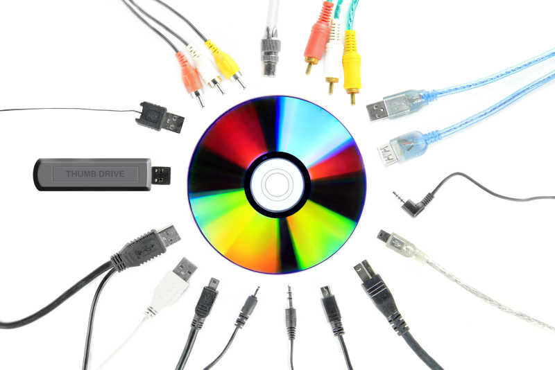 多媒体设备接头（连接器）介绍以及公母识别